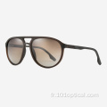 Lunettes de soleil Aviator TR-90 pour hommes